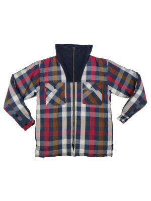 Thermohemd Col Storvik Vancouver Rood/Blauw/Bruin